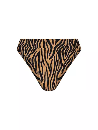 BEACHLIFE | Damen Bikinihose Soft Zebra brazilian | beige