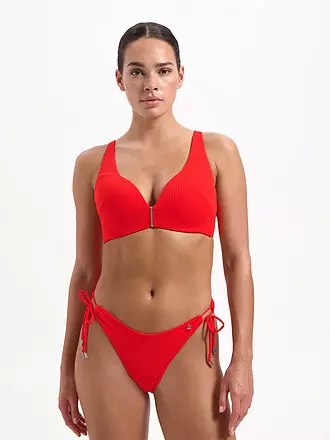 BEACHLIFE | Damen Bikinioberteil Fiery Red | rot