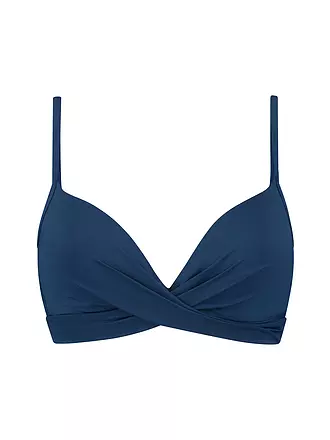 BEACHLIFE | Damen Bikinioberteil Navy | dunkelblau