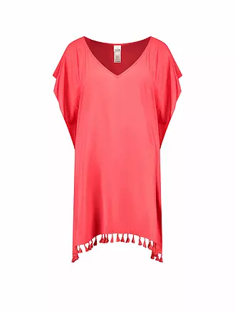 BEACHLIFE | Damen Tunika Red Shine | rot
