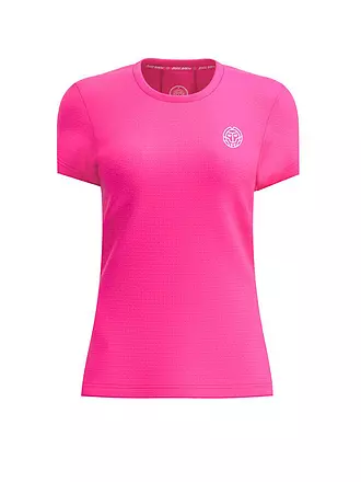 BIDI BADU | Damen Tennisshirt Crew | weiss
