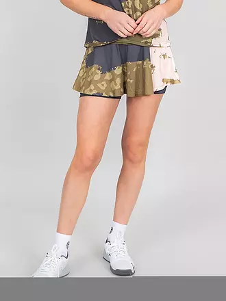 BIDI BADU | Damen Tennisskort Pure Wild Printed Wavy | dunkelblau