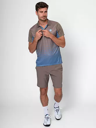 BIDI BADU | Herren Tennispolo Spectrum | camel