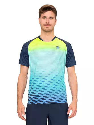 BIDI BADU | Herren Tennisshirt Colortwist Tee | dunkelblau