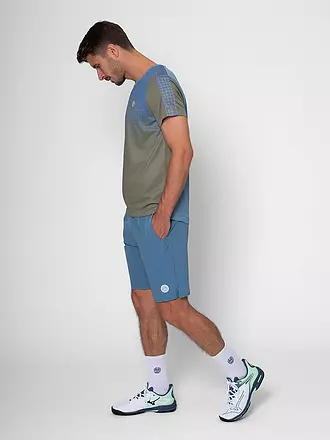 BIDI BADU | Herren Tennisshirt Spectrum | camel