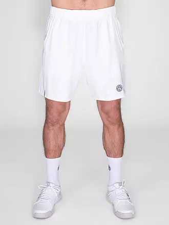 BIDI BADU | Herren Tennisshort Crew 7Inch | weiss