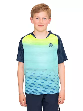 BIDI BADU | Kinder Tennisshirt Colortwist JR. | türkis