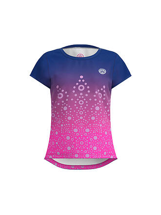 BIDI BADU | Mädchen Tennisshirt Colortwist Capsleeve JR. | dunkelblau