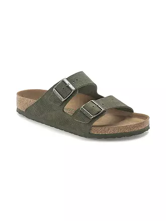 BIRKENSTOCK | Herren Sandale Arizona Vegan | dunkelgrün