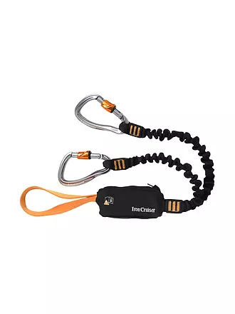 BLACK DIAMOND | Klettersteigset Iron Cruiser Via Ferrata Set | schwarz