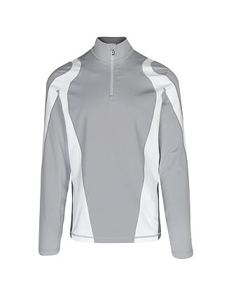 BOGNER | Herren Unterzieh Zipshirt Junas | hellgrau