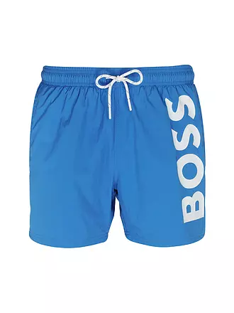 BOSS | Herren Badeshort Octopus | blau
