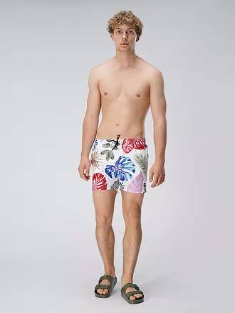 BOSS | Herren Badeshort Piranha | weiss