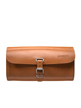 BROOKS ENGLAND | Fahrrad Werkzeugtasche Challenge Leather Dark Tan | braun