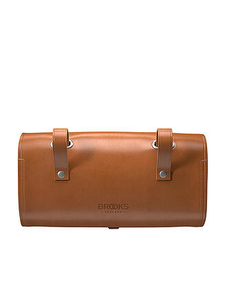BROOKS ENGLAND | Fahrrad Werkzeugtasche Challenge Leather Honey | schwarz