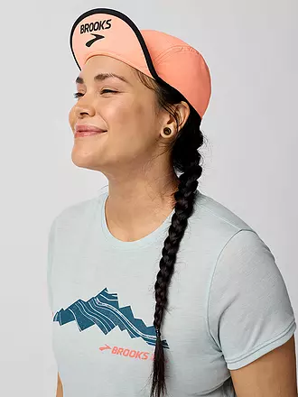 BROOKS | Damen Kappe Lightweight Packable 2.0 | koralle