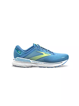 BROOKS | Damen Laufschuhe Adrenaline GTS 22 WS BLACK/LAKE BLUE/CORAL | hellblau