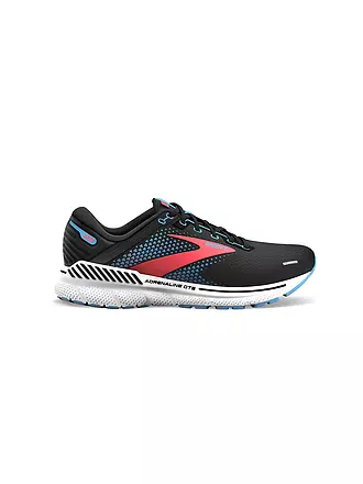 BROOKS | Damen Laufschuhe Adrenaline GTS 22 WS BLACK/LAKE BLUE/CORAL | hellblau