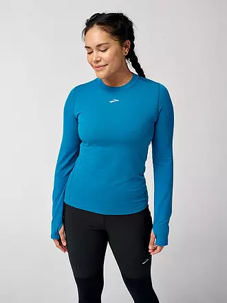 BROOKS | Damen Laufshirt High Point | blau