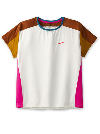 BROOKS | Damen Laufshirt Sprint Free | weiss