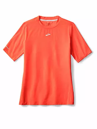 BROOKS | Damen Laufshirt Trail High Point | koralle