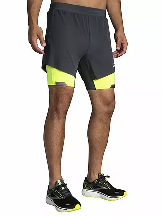 BROOKS | Herren 2in1 Laufshort Run Visible 5