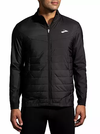 BROOKS | Herren Laufjacke Shield Hybrid Jacket 2.0 | schwarz