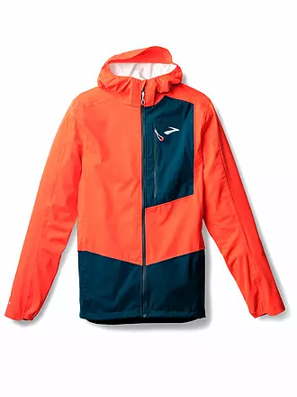 BROOKS | Herren Laufjacke Trail High Point | koralle