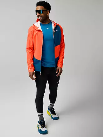 BROOKS | Herren Laufjacke Trail High Point | koralle