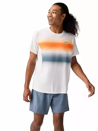 BROOKS | Herren Laufshirt Atmosphere 3.0 | weiss