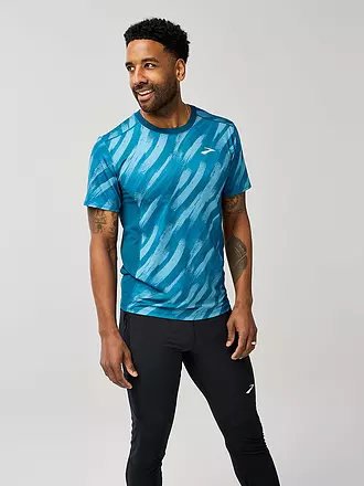BROOKS | Herren Laufshirt Atmosphere 3.0 | blau