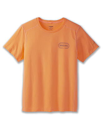 BROOKS | Herren Laufshirt Distance Short Sleeve 2.0 | hellblau