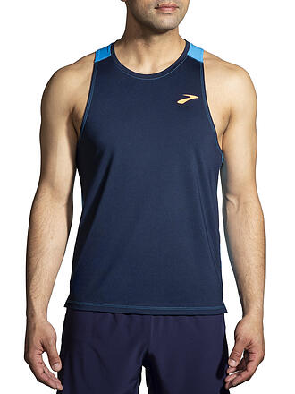 BROOKS | Herren Laufsinglet Atmosphere 2.0 | dunkelblau