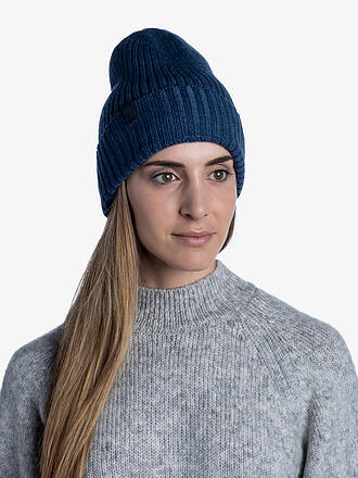 BUFF | Damen Mütze Norval Merino | dunkelblau