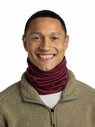 BUFF | Multifunktionstuch Midweight Merino | dunkelrot