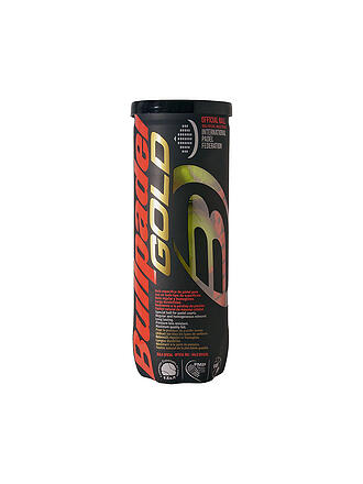BULLPADEL | Padel-Tennisbälle Gold 3er | gelb