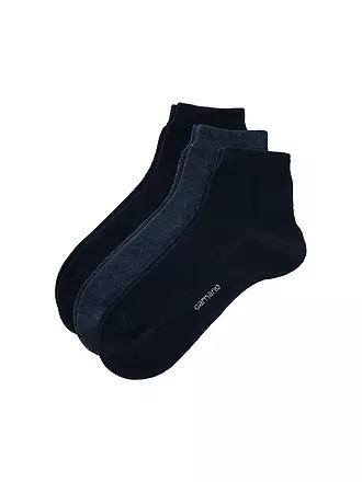 CAMANO | Kurzsocken CA-Soft Quarter 3er Pkg. | grau