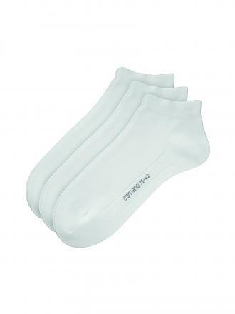 CAMANO | Sneaker-Socken 3er Pkg. | weiss