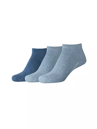 CAMANO | Sneakersocken 3er Pkg. | hellblau