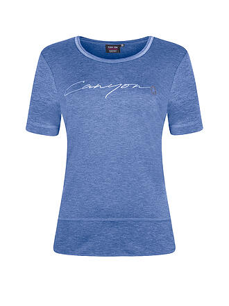 CANYON | Damen T-Shirt Schriftzug | blau