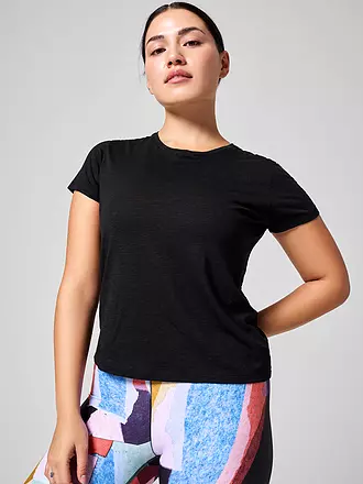 CASALL | Damen Fitnessshirt Soft | schwarz