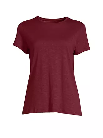 CASALL | Damen Fitnessshirt Soft | dunkelrot