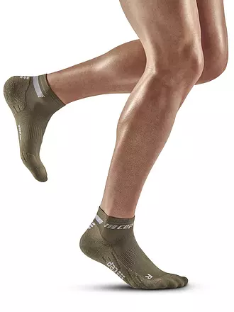 CEP | Herren Kompressionssocken The Run Low Cut | petrol