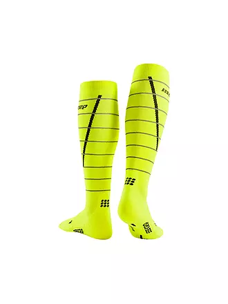 CEP | Herren Kompressionsstutzen Reflective Socks | gelb