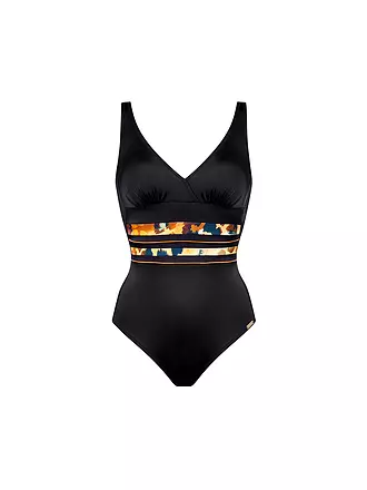 CHARMLINE | Damen Badeanzug Desert Sunset | schwarz