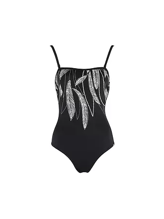 CHARMLINE | Damen Badeanzug | schwarz