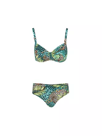 CHARMLINE | Damen Bikini | dunkelgrün