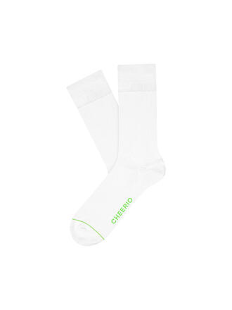 CHEERIO | Freizeitsocken Best Friend 2er Pack | weiss