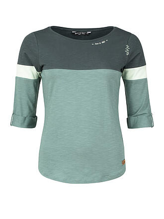 CHILLAZ | Damen Klettershirt Balanced | dunkelgrün