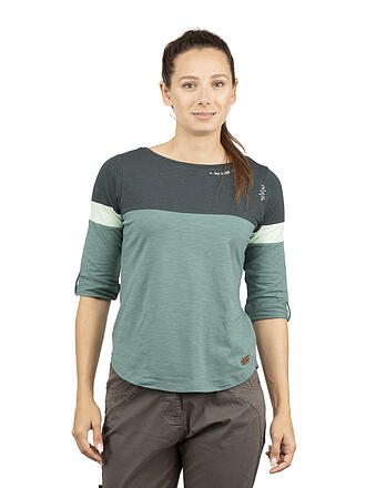 CHILLAZ | Damen Klettershirt Balanced | dunkelgrün